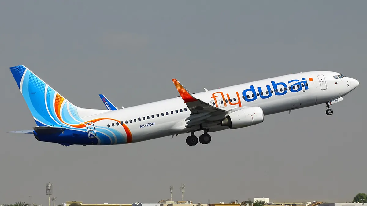 Самолет Boeing 737-800 на Flydubai (архив)